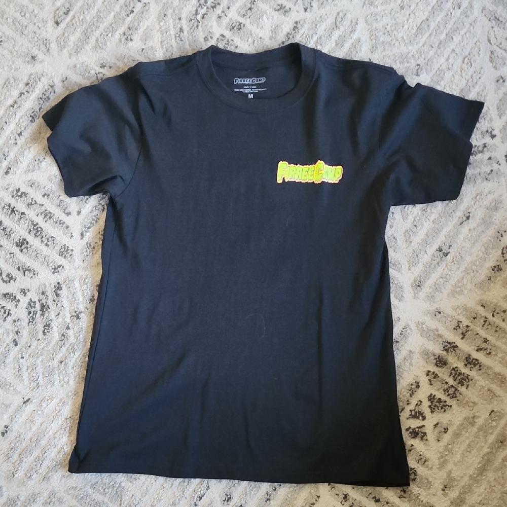 Black Firee Camp T-Shirt - Picture 1 of 4